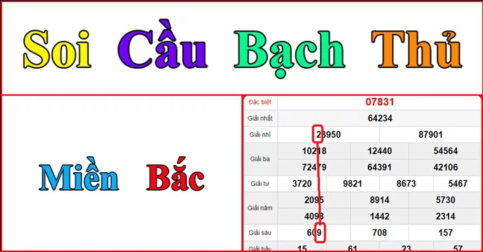 Soi cầu bạch thủ lô